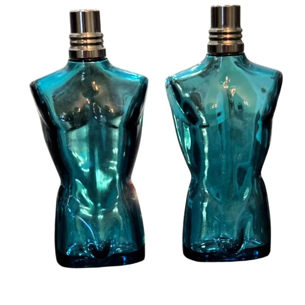 Jean Paul Gauler Vtg Male Torso Bottles 6.25